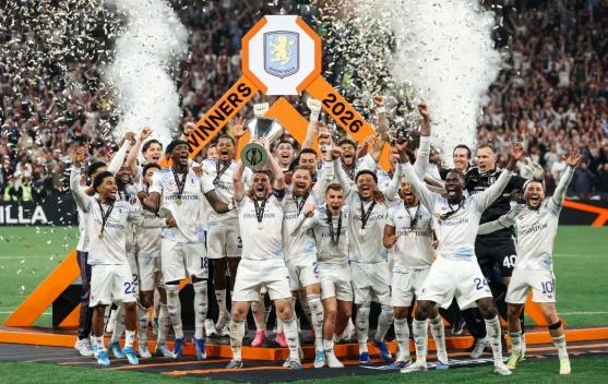 Menang 3-0, Aston Villa Juara Europa League untuk Pertama Kali
