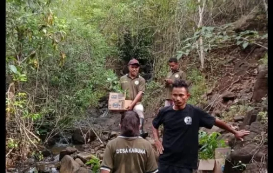 Warga Desa Kabuna Lestarikan Sumber Mata Air