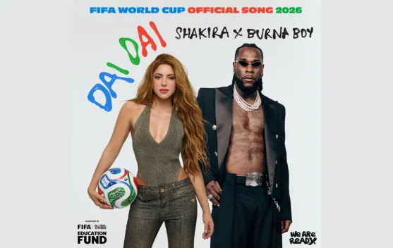 Shakira dan Burna Boy Rilis Video Musik “Dai Dai” FIFA 2026