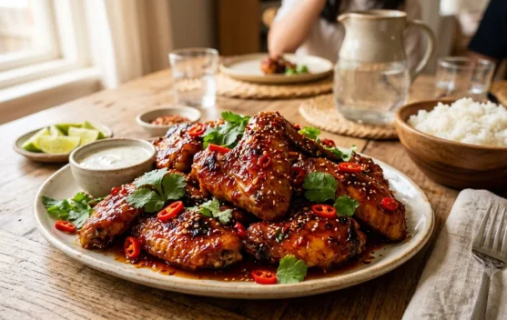 Resep Rahasia Sayap Ayam Madu Pedas Manis Juara