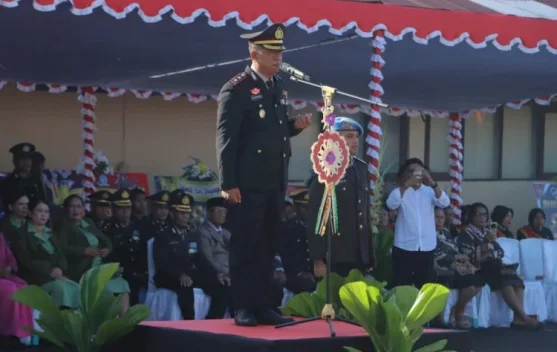 Hari Bhayangkara Ke-80 Polres Alor Teguhkan Komitmen Pelayanan Profesional