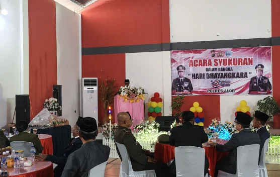 Pemkab Alor Apresiasi Pengabdian Polri pada Hari Bhayangkara Ke-80
