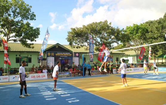 Tim Voli A RRI Atambua Bungkam Tim Sarobon 3-0 di Dansatgas Pamtas Cup 2026