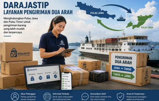 Darajastip Hadirkan Layanan Pengiriman Dua Arah