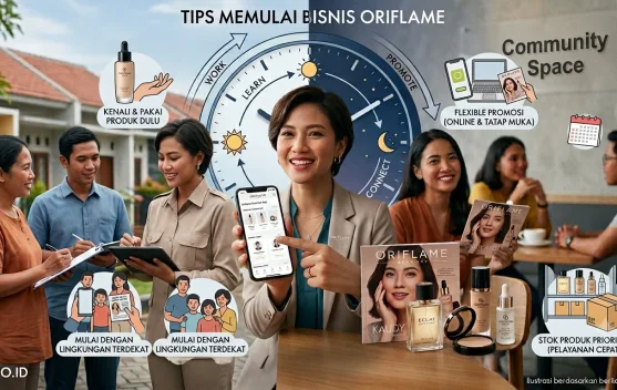 Tips Memulai Bisnis Oriflame bagi Pemula