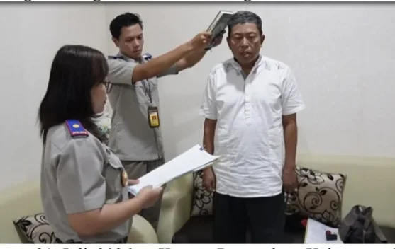 PT. Danang Mandiri Pengambilan Sumpah Serpikat Pengganti Tiga Bidang Tanah