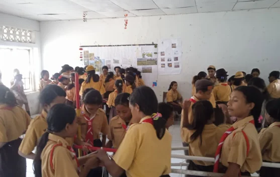 Kegiatan Pramuka SMPK Santo Yoseph Seon Tempa Karakter Remaja