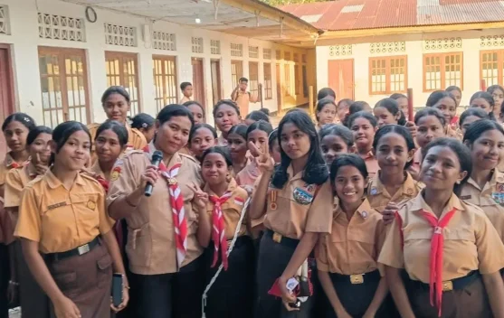 Sekolah di Malaka Siapkan Kemah Sambut Hari Pramuka
