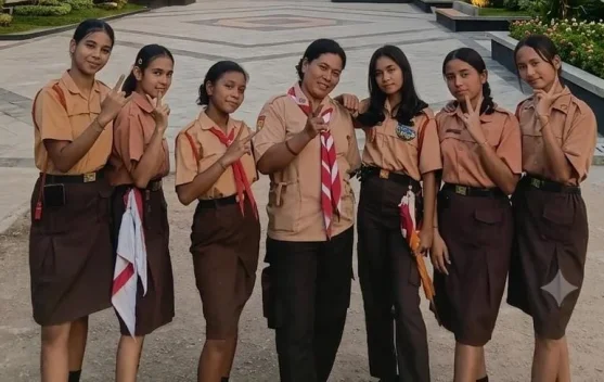 Pramuka SMPK St Yoseph Seon Kurangi Kecanduan Gadget Remaja