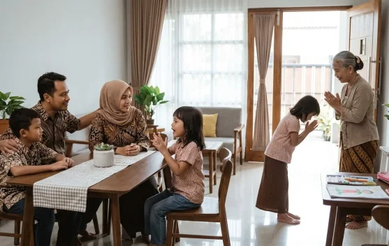 Kebiasaan Sederhana Dapat Membentuk Sikap Hormat Anak