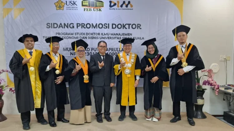 Muhammad Putra Aprullah Raih Gelar Doktor Cum Laude