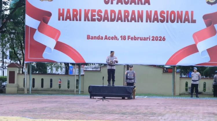 Upacara Hari Kesadaran Nasional Jadi Penguat Komitmen Polda Aceh