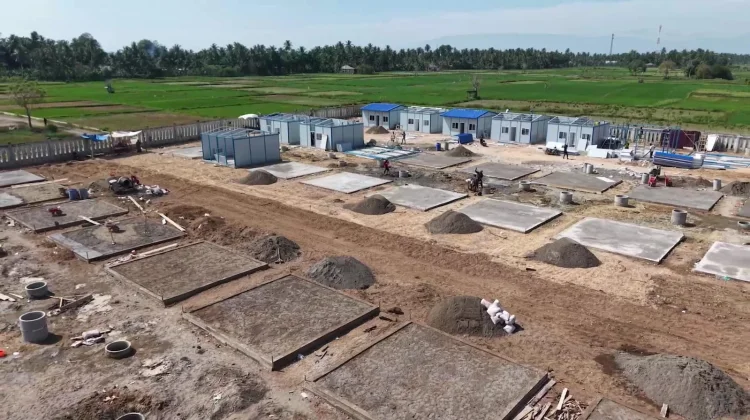 140 Unit Huntap Kemenkopolkam RI Dibangun di Kuala Cangkoi