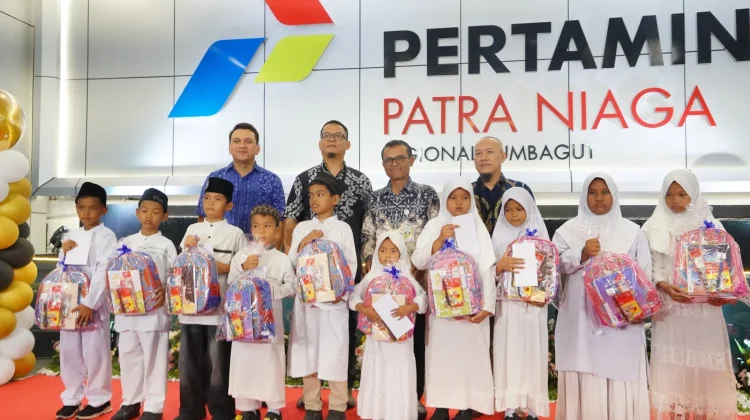 Pertamina Salurkan Santunan bagi Anak Yatim