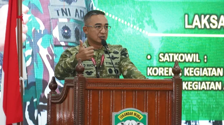 Pangdam IM Resmi Buka Rapim Kodam Iskandar Muda TA 2026