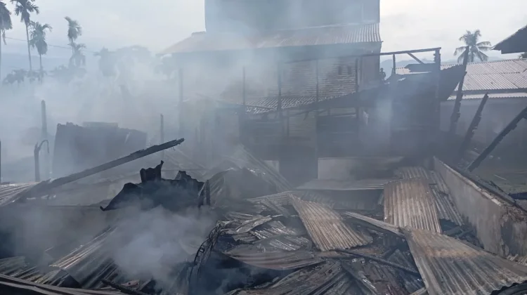Kebakaran di Aceh Tenggara Hanguskan 7 Rumah, ternyata ini Penyebabnya