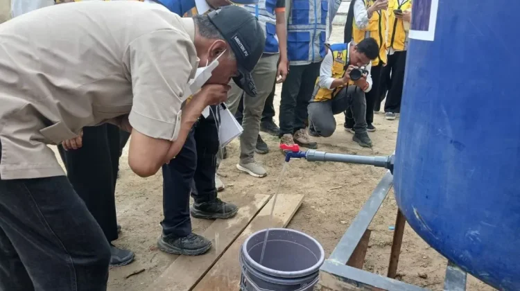 PAM Langkahan Aceh Utara Kembali Alirkan Air Bersih