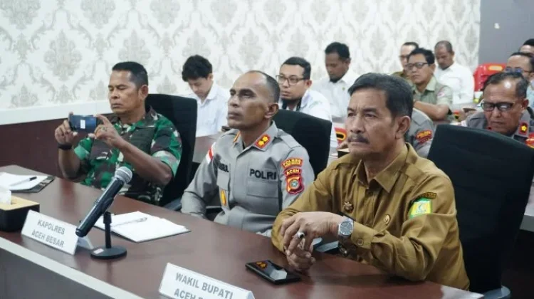 Wabup Aceh Besar Rakor Lintas Sektor jelang Idulfitri