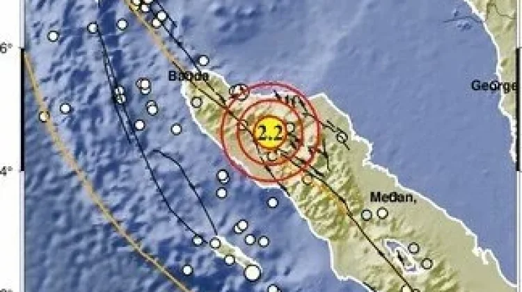 Gempa 2,2 Magnitudo Dirasakan di Wilayah Bener Meriah