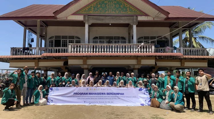 Mahasiswa Lintas Fakultas USK Pulihkan Pidie Jaya Melalui Trauma Healing