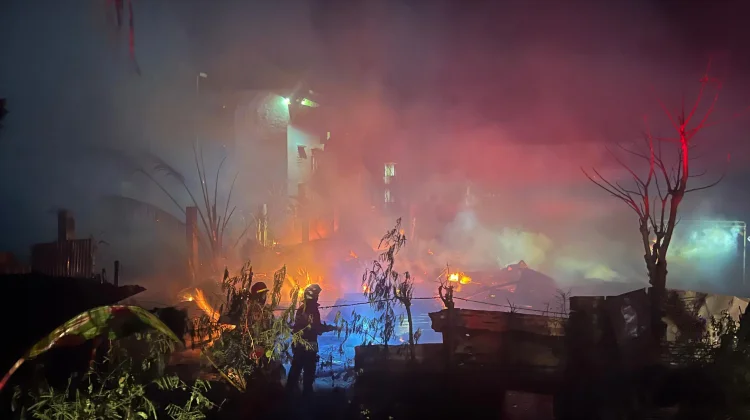 Rumah Kos-kosan Ludes Terbakar di Banda Aceh