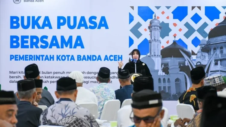 Illiza–Afdhal Bukber Bersama Keuchik dan Imum Mukim, Perkuat Sinergi Gampong