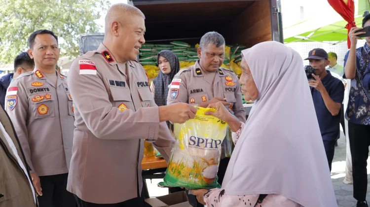 Polda Aceh Gelar Pasar Murah Gerakan Pangan Murah Polri Serentak