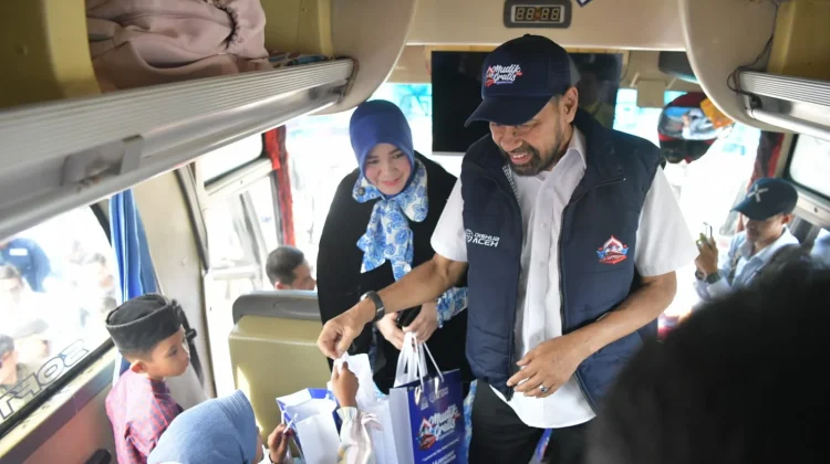 Gubernur Aceh Lepas Ribuan Peserta Mudik Gratis Pulang Kampung