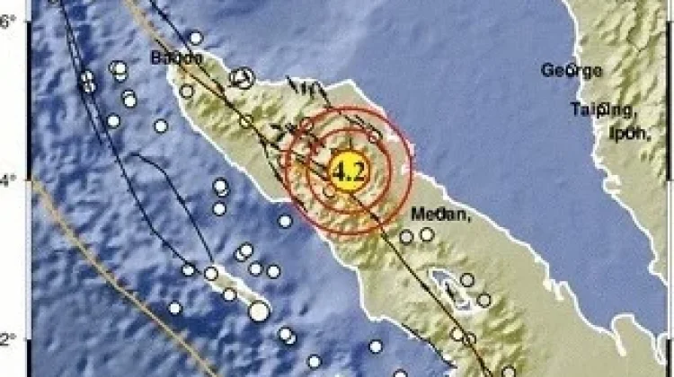Gempa M4,2 Guncang Gayo Lues