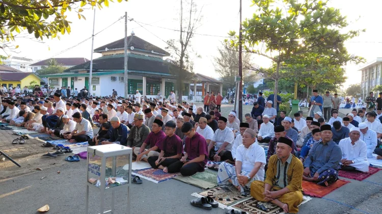 Ribuan Jemaah Muhammadiyah di Banda Aceh Hari ini Merayakan Lebaran