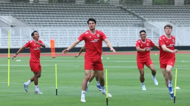 15 Pemain Timnas Indonesia Jalani Latihan Jelang FIFA Series 2026