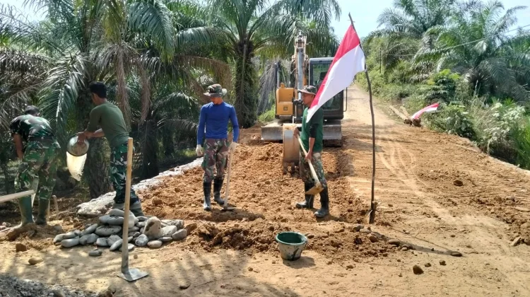 Kodam Iskandar Muda Lanjutkan Pembangunan Jembatan Armco di Provinsi Aceh