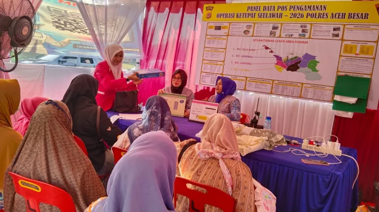 BKKBN Aceh dan IBI Aceh Besar Gelar Pelayanan KB On The Road di Posko Mudik Lhoknga