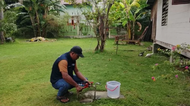 PDAM Tirta Mountala Atasi Air Keruh di Darussalam