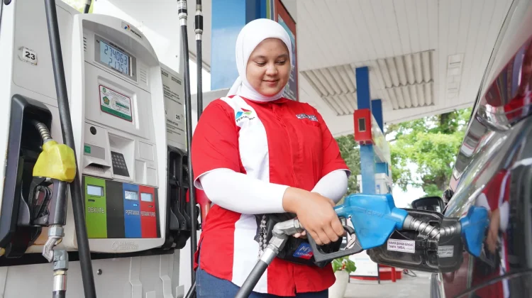 Operator SPBU Tetap Bertugas pada Priode Arus Mudik-Balik Lebaran