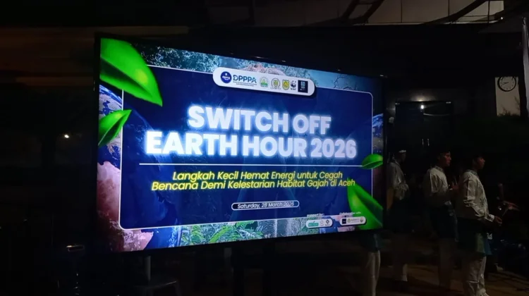 Banda Aceh Gelar Aksi Earth Hour, Ajak Masyarakat Hemat Energi