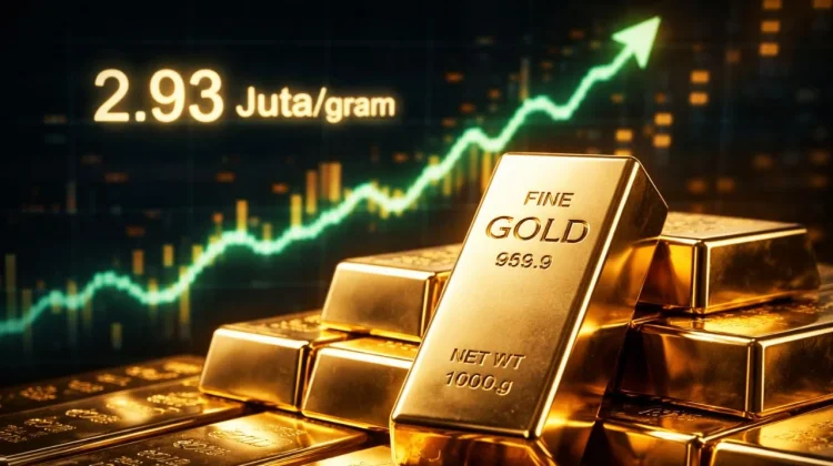 Harga Emas Stabil, Antam Tertinggi Rp2,93 Juta/Gram