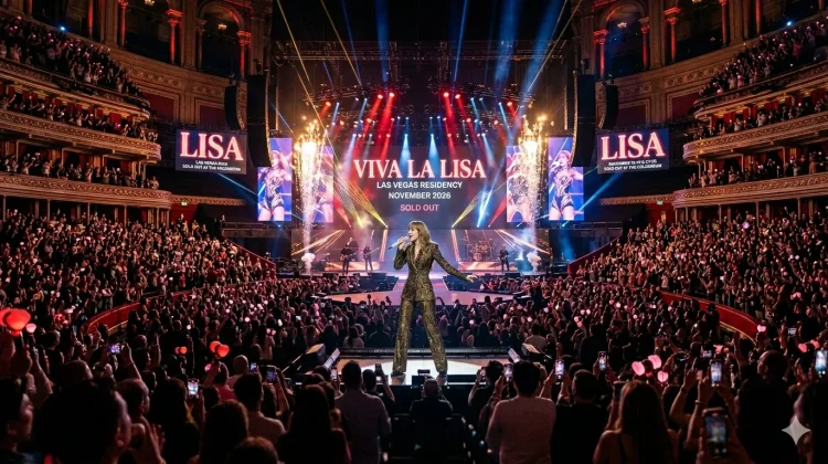 Lisa BLACKPINK Cetak Sejarah Konser Residensi Solo Las Vegas