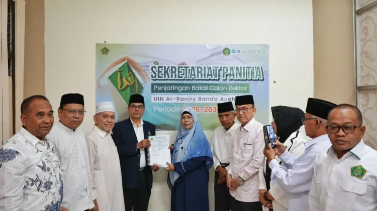 Prof. Mujiburrahman Kembali Daftar Sebagai Calon Rektor UIN Ar-Raniry