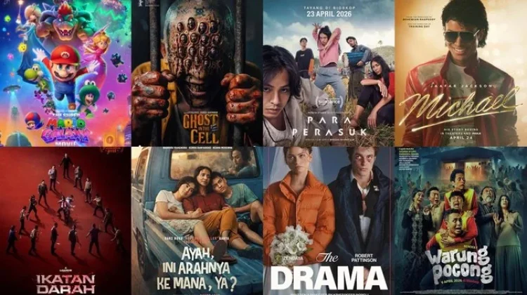 Rekomendasi 24 Film Bioskop Rilis April 2026