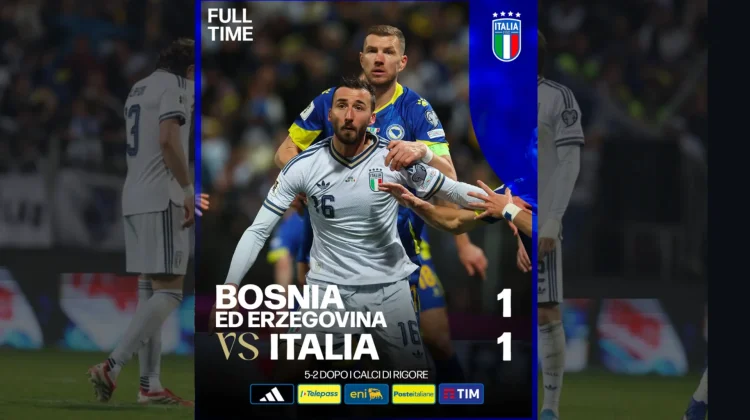 Italia Gagal Lolos ke Piala Dunia untuk Ketiga Kalinya