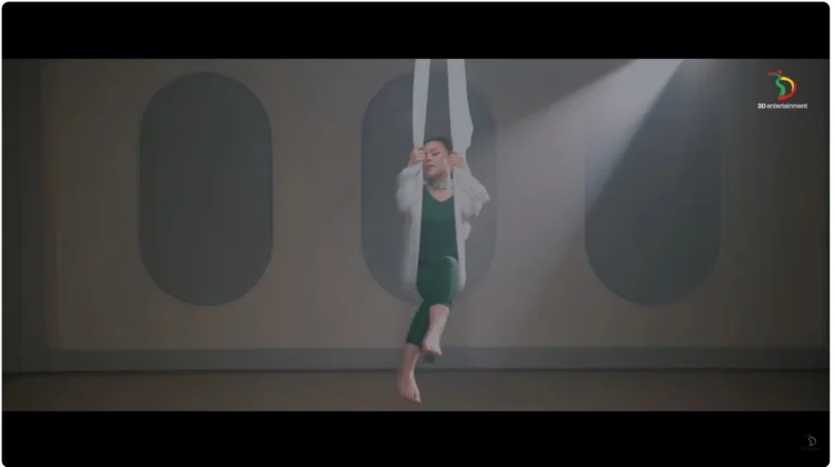 Melly Lee Tampilkan Aerial Dance lewat “Tajamnya Karang”