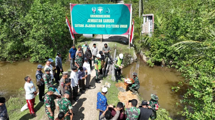 Pembangunan Jembatan Armco di Aceh Selatan Resmi Dimulai