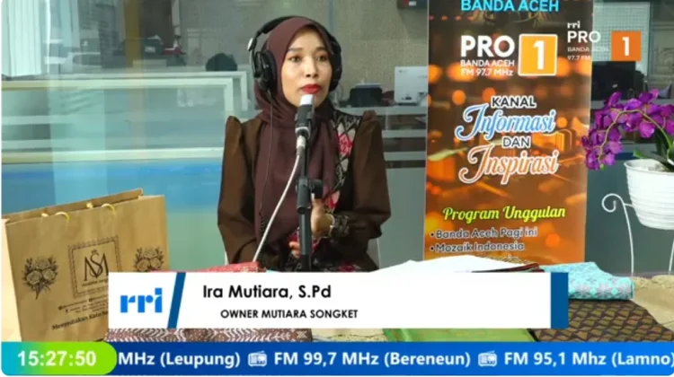 Warisan Mutiara Songket Perkuat Ekonomi Kreatif Berbasis Budaya