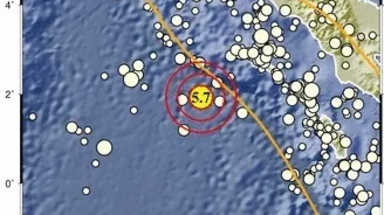 Gempa Magnitudo 5,7 Guncang Simeulue, Begini Analisis BMKG