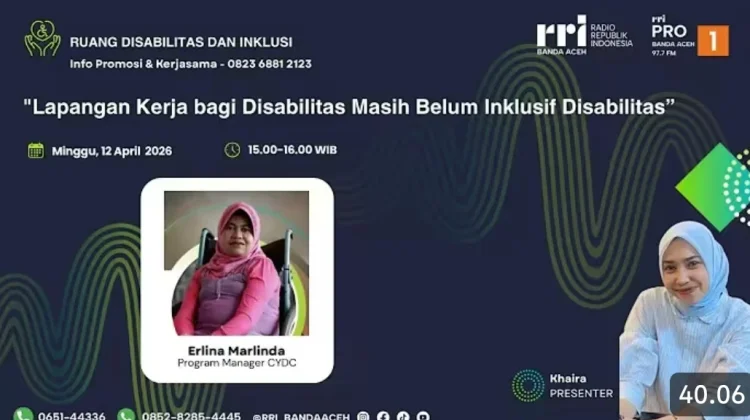 Akses Lapangan Kerja bagi Disabilitas Belum Inklusi