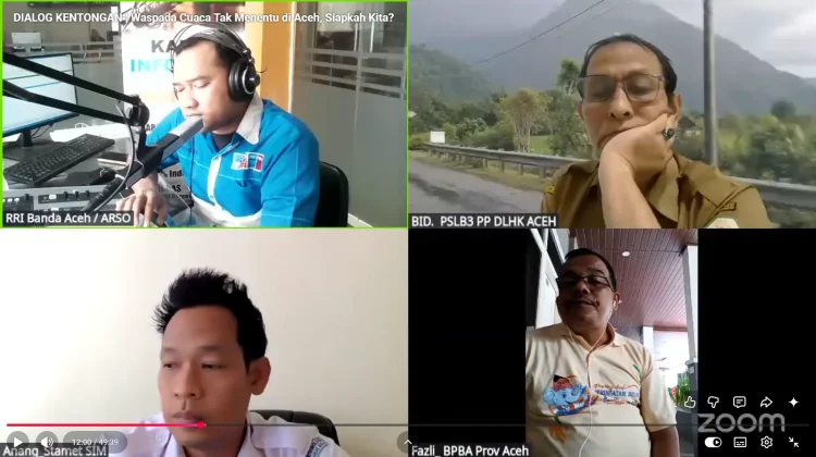 Cuaca Tak Menentu di Aceh, BPBA Tetapkan Status Siaga Hidrometeorologi