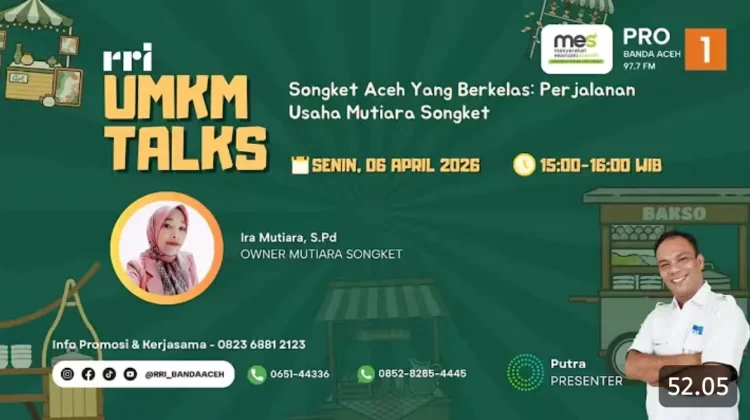 Mutiara Songket Buktikan Warisan Tradisi Bisa Tampil Mewah dan Mendunia