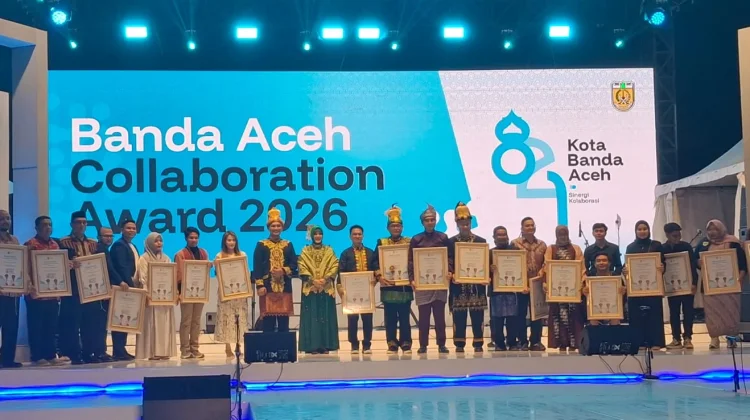 RRI Banda Aceh Raih Collaboration Award pada Malam Puncak HUT Kota Banda Aceh