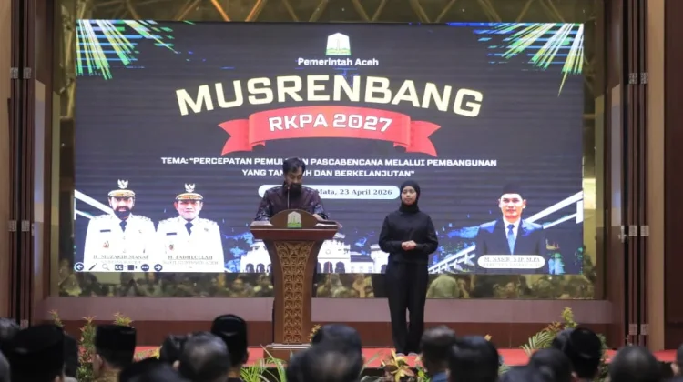 Musrembang 2027, Mualem ingin Tekan Angka Berantas Kemiskinan